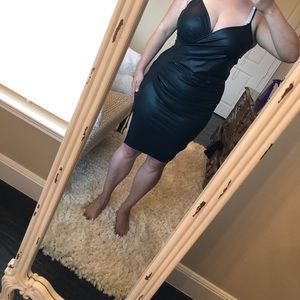 FashionNova Leather Dress